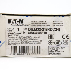 EATON Schütz DILM32-21(RDC24) 277338 OVP