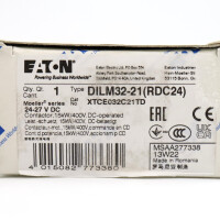 EATON Schütz DILM32-21(RDC24) 277338 OVP
