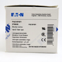 Eaton Leitungsschutzschalter FAZ-B16/1 278535 (4Stk.) OVP