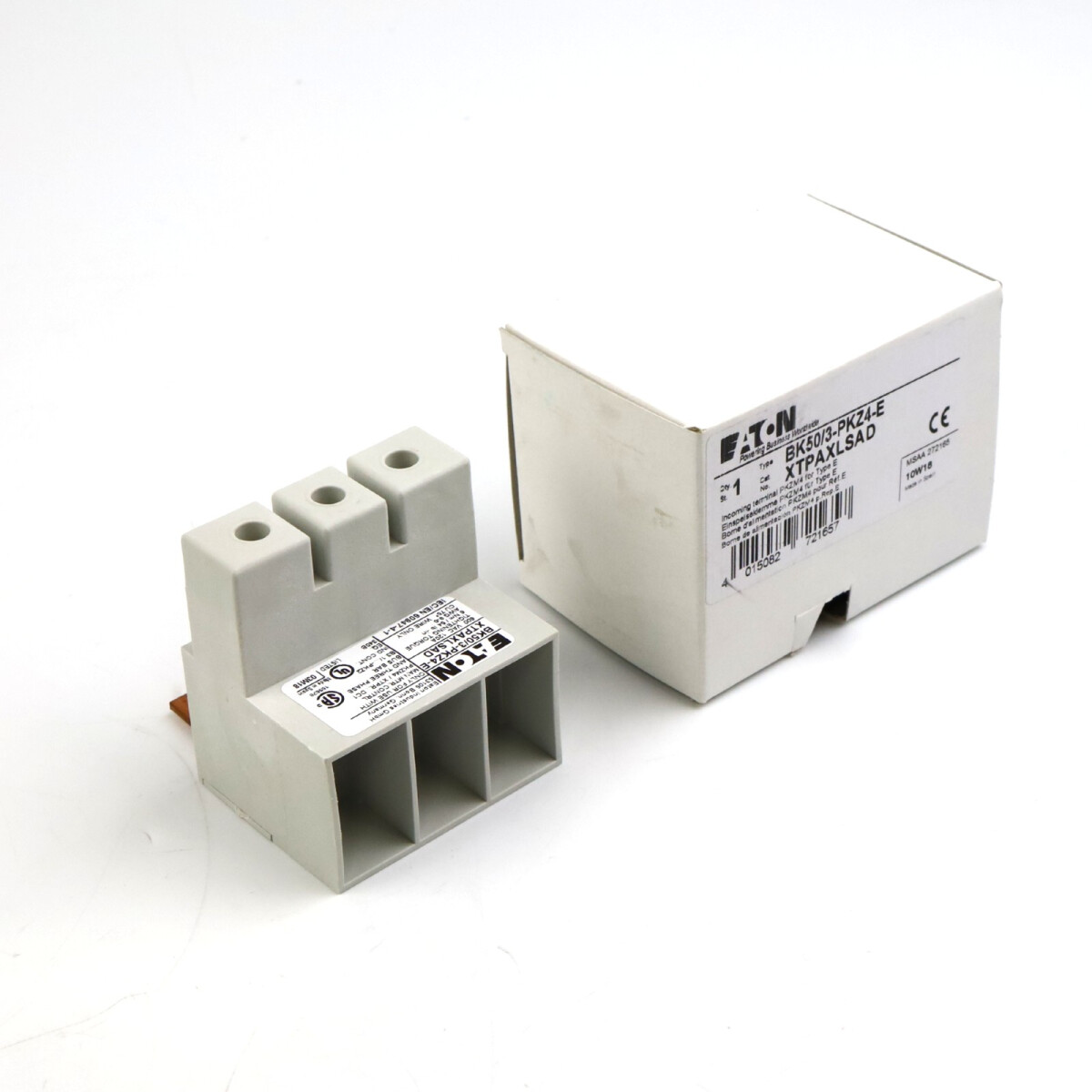 Eaton Einspeiseklemme BK50/3-PKZ4-E 272165 OVP