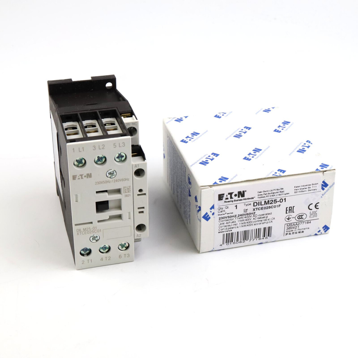 Eaton Leistungsschütz DILM25-01 277164 230V/50Hz OVP