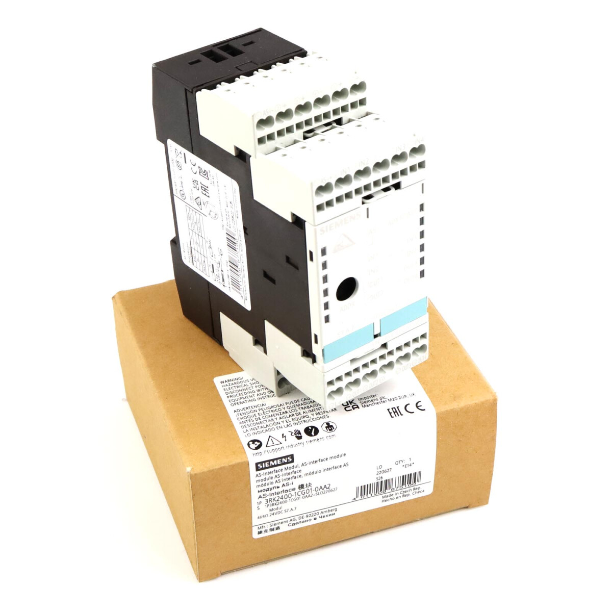 Siemens AS-i SlimLine Modul 3RK2400-1CG01-0AA2 OVP
