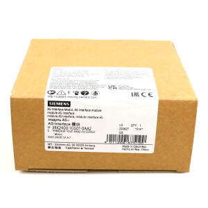 Siemens AS-i SlimLine Modul 3RK2400-1CG01-0AA2 OVP
