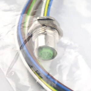 MURR ELEKTRONIK Einbaubuchse M12 Bu. Flansch A-kod. HWM 7999-13565-F030100 OVP