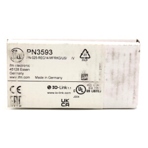 ifm Drucksensor PN3593 PN-025-REG14-MFRKG/US//V OVP