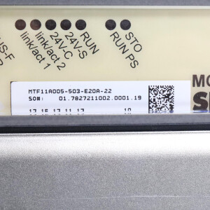 SEW EURODRIVE MOVIFIT MTF11A005-503-E20A-22 MTA11A-503-S523-D01-30/BW2 NOV