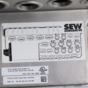 SEW EURODRIVE MOVIFIT MTF11A005-503-E20A-22 MTA11A-503-S523-D01-00/BW2 OVP