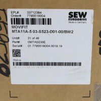 SEW EURODRIVE MOVIFIT MTF11A005-503-E20A-22 MTA11A-503-S523-D01-00/BW2 OVP