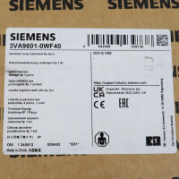 Siemens Klemmenabdeckung 3VA9601-0WF40 OVP