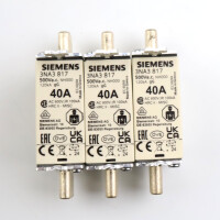 Siemens NH-Sicherungseinsatz 3NA3817 (3Stk.) OVP