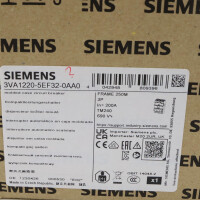 Siemens Leistungsschalter 3VA1220-5EF32-0AA0 OVP