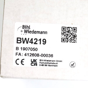 Bihl+Wiedemann ASi Netzteil BW4219 OVP