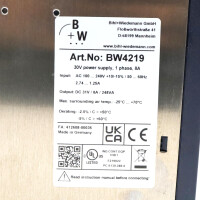 Bihl+Wiedemann ASi Netzteil BW4219 OVP