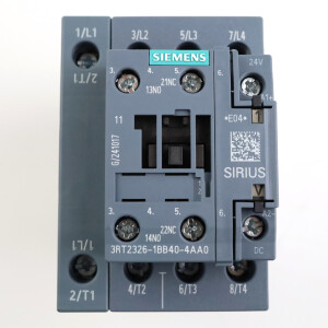 Siemens Leistungsschütz 3RT2326-1BB40-4AA0 NOV