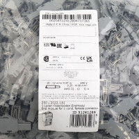 WAGO 1-Leiter-Federleisten-Endmodul 2022-181 (250Stk.) OVP