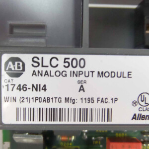 Allen Bradley Analog Input Modul SLC500 1746-NI4 Ser.A GEB