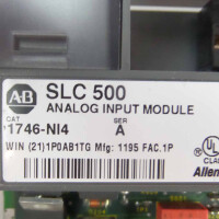 Allen Bradley Analog Input Modul SLC500 1746-NI4 Ser.A GEB