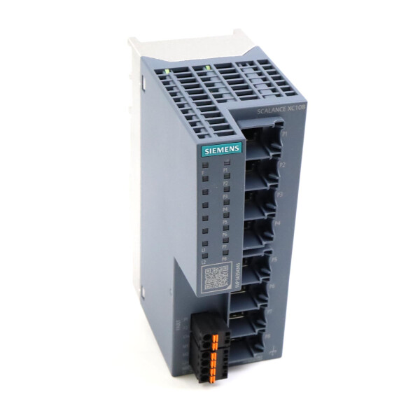 Siemens Scalance XC108 Ethernet Switch 6GK5108-0BA00-2AC2 E-Stand:03 GEB