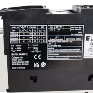 Eaton Motorschutzschalter PKZM4-16-CB 132591 NOV