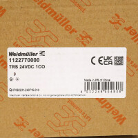 Weidmüller Relaiskoppler TRS 24VDC 1CO 1122770000 (9Stk.) OVP