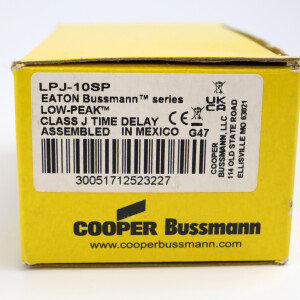 COOPER BUSSMANN Sicherungseinsatz LPJ-10SP 600VAC (6Stk.) OVP