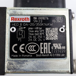 Rexroth Druckschalter HED 8 OA-20/350K14KW R901102716 NOV