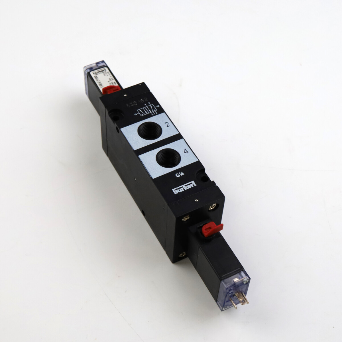 bürkert 5/2 Wege Pneumatikventil 0475 H 9,0 NBR 0012390