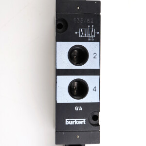 bürkert 5/2 Wege Pneumatikventil 0475 H 9,0 NBR 00123903 GEB