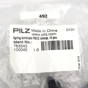 Pilz Federkraftklemmen PNOZ mmcxp 783543 (10Stk.) OVP
