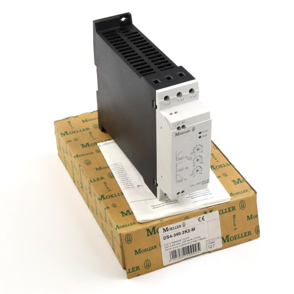 Klöckner Moeller DS4 340 2K2 M 210990 Softstarter spare parts for industry Klöckner Moeller DS4 340 2K2 M 210990 Softstarter spare parts for industry
