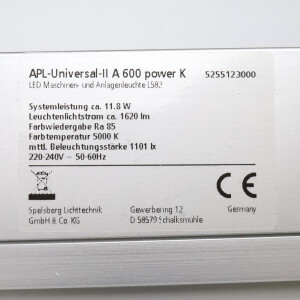 Spelsberg Lichttechnik Anlagenleuchte APL Universal 600 power K 5255123000 OVP