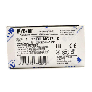 Eaton Leistungsschütz DILMC17-10 277581 230V/50Hz OVP