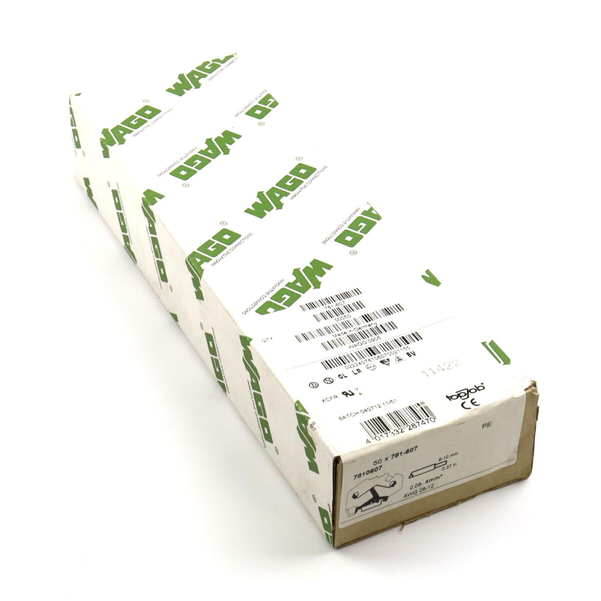 WAGO 2-Leiter-Schutzleiterklemme 781-607 (50Stk.) SIE