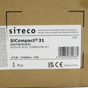 Siteco Fluter SiC31md,PL32,27000lm730,0/1 5XA7581D1K23 OVP