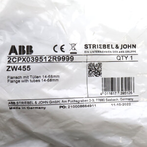 ABB Flansch 2CPX039512R9999 OVP