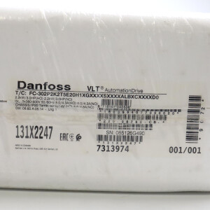 Danfoss Frequenzumrichter FC-302P2K2T5E20H1XGXXXXSXXXXALBXCXXXXD0 131X2247 OVP