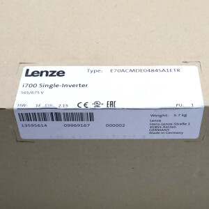 Lenze Single-Inverter i700 E70ACMDE0484SA1ETR 13595614 SIE