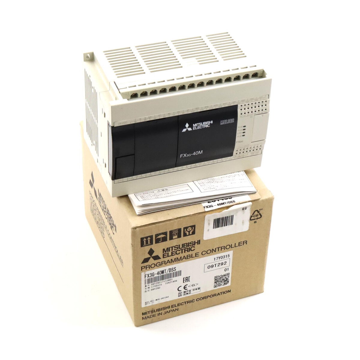 Mitsubishi Electric Base Unit FX3G-40MT/DSS 231480 OVP