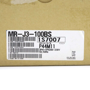 Mitsubishi Electric Frequenzumrichter MR-J3-100BS 227374 SIE