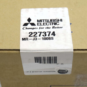 Mitsubishi Electric Frequenzumrichter MR-J3-100BS 227374 SIE