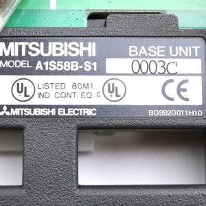 Mitsubishi Electric Base Unit A1S58B-S1 NOV