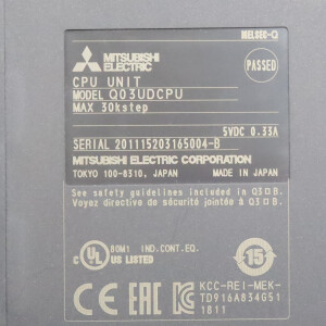 Mitsubishi Electric CPU Unit Q03UDCPU 207605 OVP