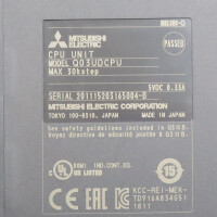 Mitsubishi Electric CPU Unit Q03UDCPU 207605 OVP