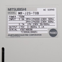 Mitsubishi Electric Servoverstärker MR-J2S-70B GEB