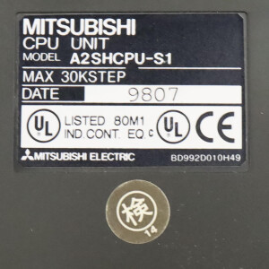 Mitsubishi Electric CPU Unit A2SHCPU-S1 66611 GEB
