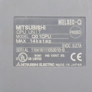 Mitsubishi Electric CPU Unit Q01CPU NOV