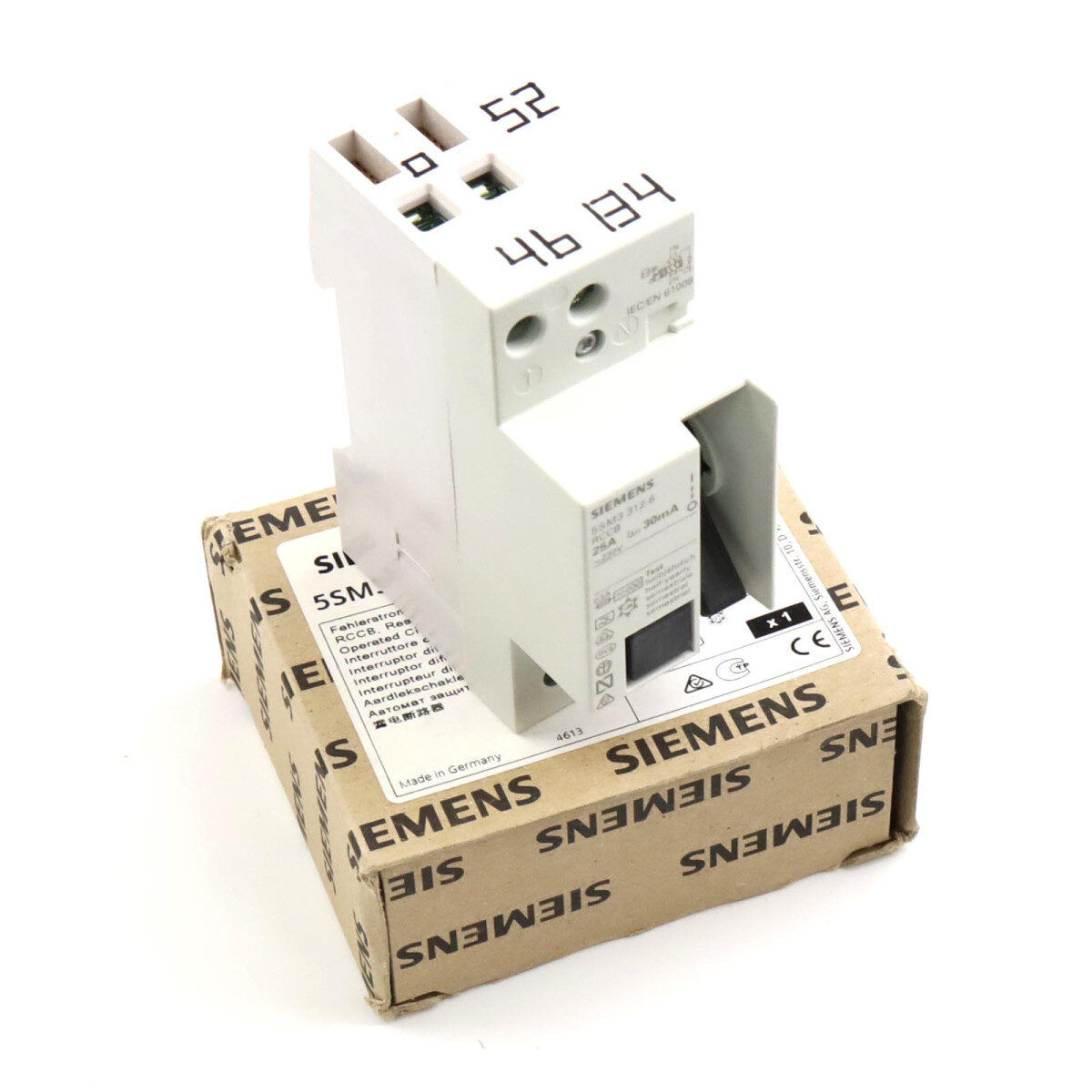 Siemens FI-Schutzschalter 5SM3312-6 OVP