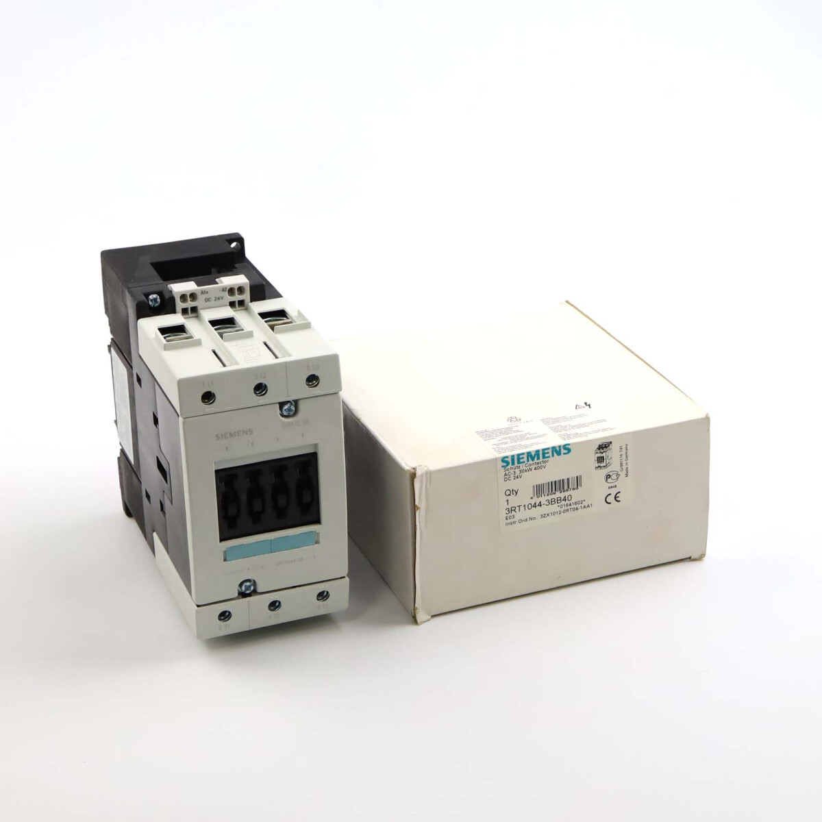 Siemens Leistungsschütz 3RT1044-3BB40 OVP