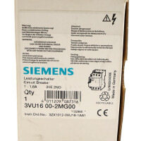 Siemens Leistungsschalter 3VU1600-2MG00 OVP
