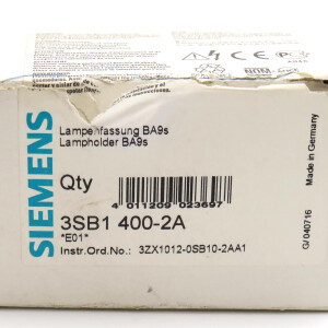 Siemens Lampenfassung 3SB1400-2A (15Stk.) OVP